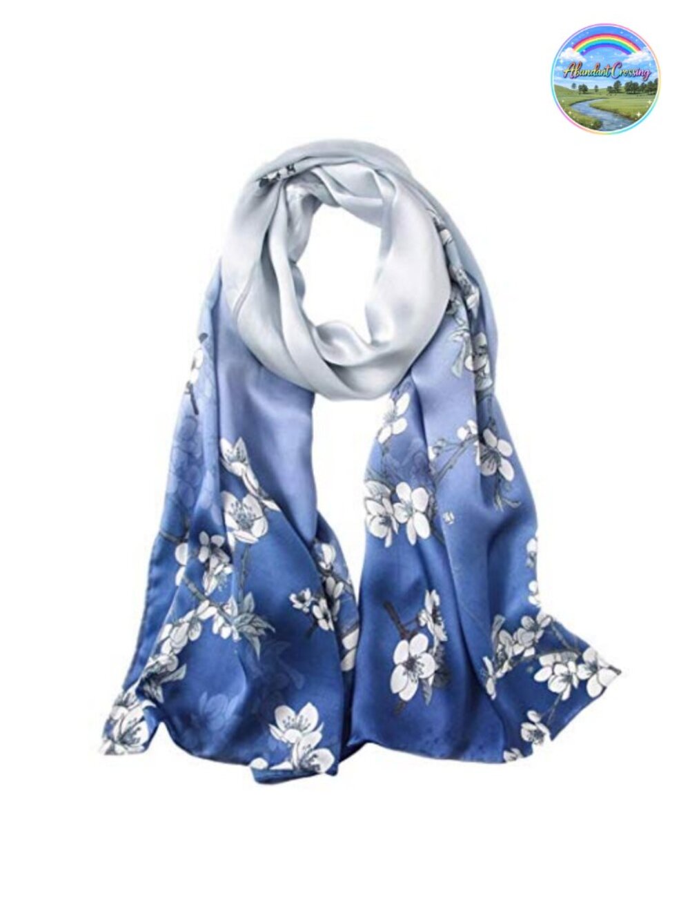 100% Mulberry Silk Long Scarf Women Large Oblong Shawl, Gift Packed